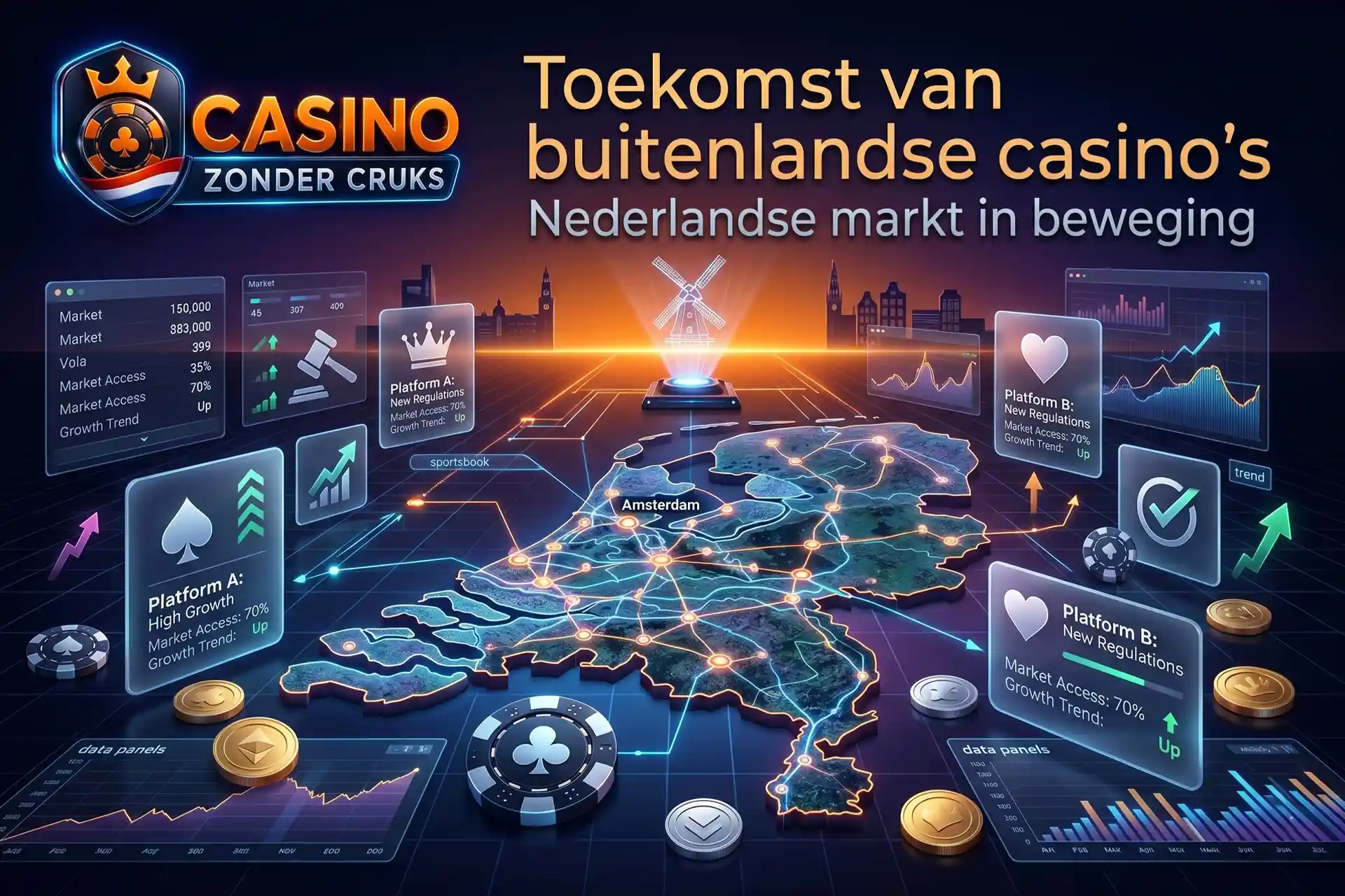 Online casino zonder Cruks binnen de veranderende Nederlandse gokmarkt