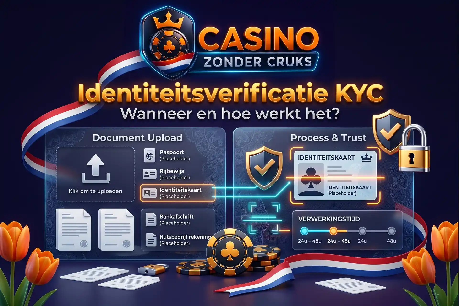 Verificatieproces bij online casino’s met documentencontrole